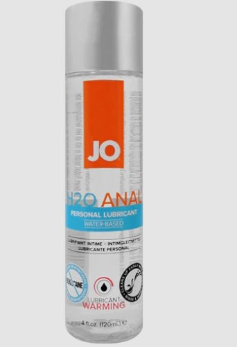 JO H2O Warming Lubricant Personal Anal Water-Based 4oz/120ml E
