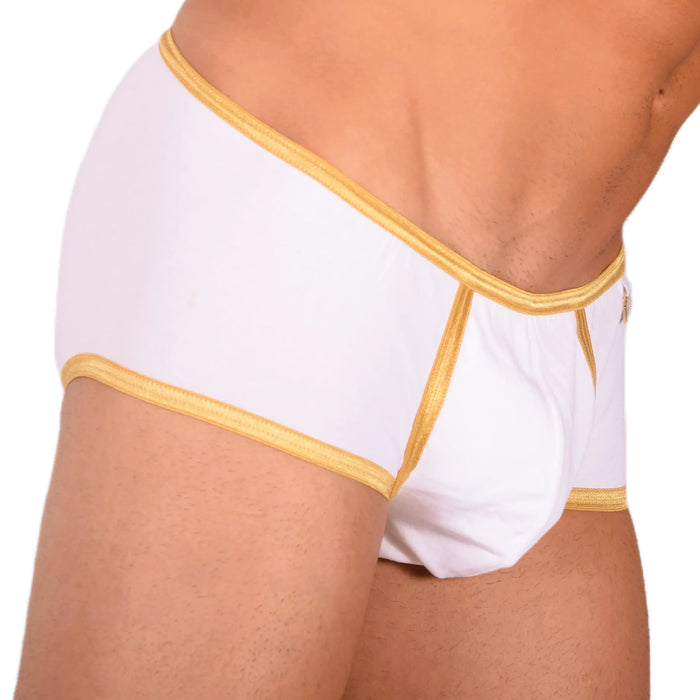 Sous-vêtements Modus Vivendi Boxer ARCHAIQUE Tissu Coton Fait Main Blanc 05722 1