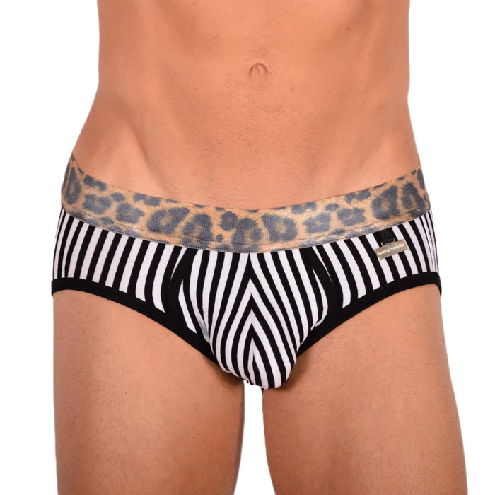 Boxer-Jock Modus Vivendi Combo Jockstrap Animal Bottomless Black 06813 4