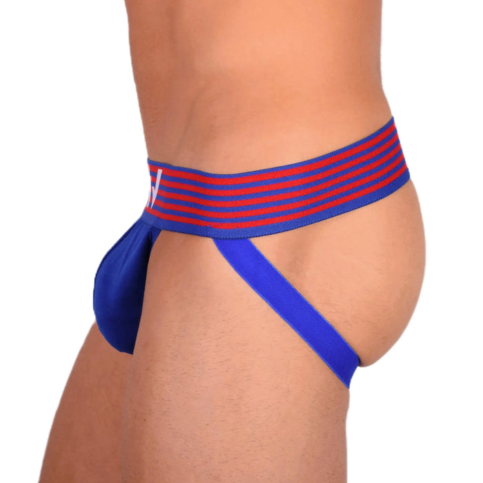 Jockstrap Modus Vivendi Jock Marine Superior Quality Cotton Elastan Blue 10815 14