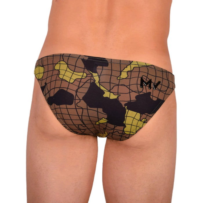 Modus Vivendi Brief Trapped Camo Low-Cut Briefs khaki 11013 5