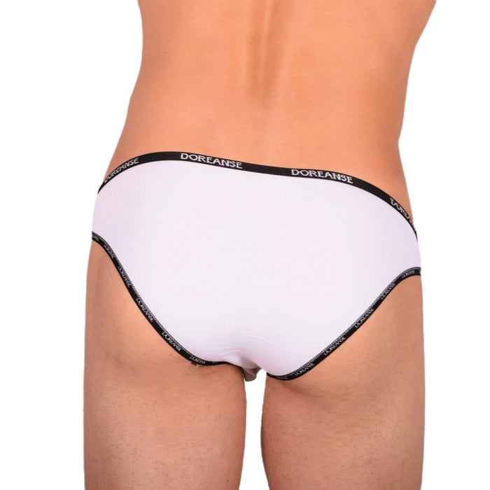 DOREANSE Men Brief Feel Naked Bikini  Slip White 1215 11