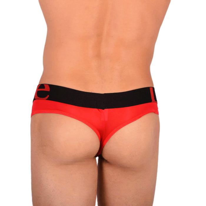 Doreanse Window Thong Soft & Sleeky Low-Rise Thongs Red 1224 9