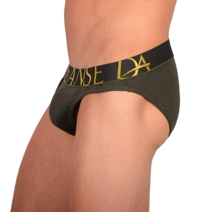 Doreanse Slip Slip Fente Big Logo Pouch Reforming Kaki 1225 11