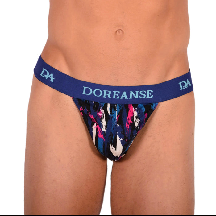 Doreanse Modal Thongs Silky Soft Mens String Neon Sports 1234 12