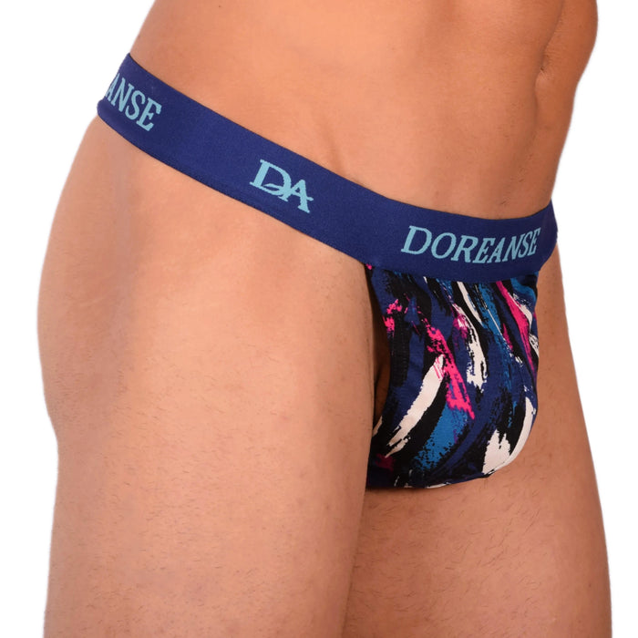 Doreanse Modal Thongs Silky Soft Mens String Neon Sports 1234 1211