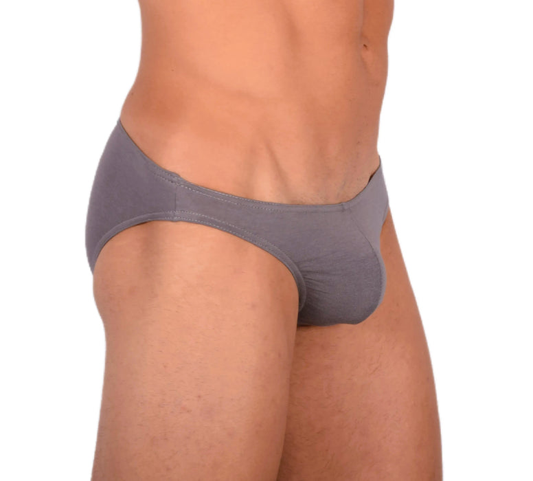 DOREANSE Micro Slip Homme Sexy Mode Coton Modal Lycra Slip Gris 1281 13