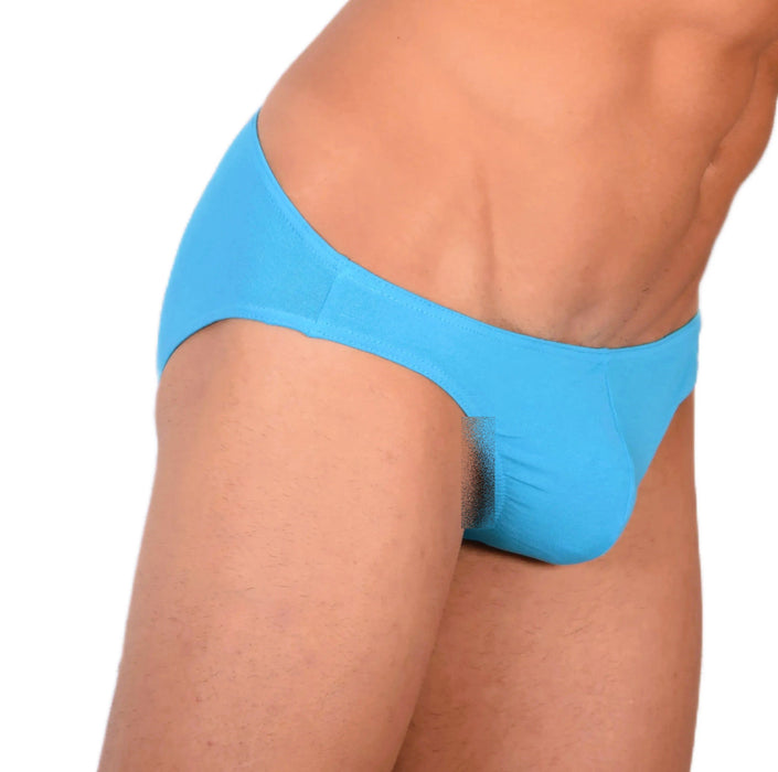 Doreanse Mens boys Micro Brief Cotton Modal Casual Underwear Turquoise 1281 13