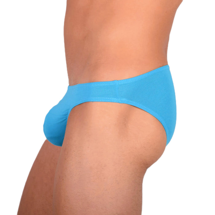 Doreanse Mens boys Micro Brief Cotton Modal Casual Underwear Turquoise 1281 13