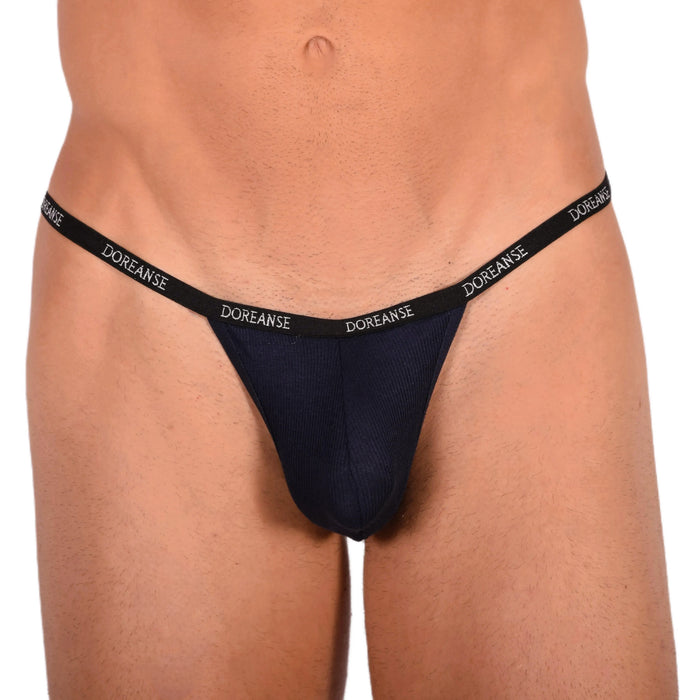 DOREANSE Thong Underwear Micro Modal G-String  Navy 1330 9