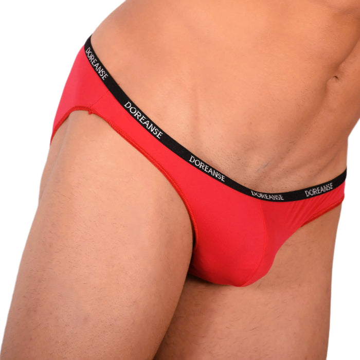 Doreanse Aire Brief Low-Rise & Lean Bikini Cut Briefs Red 1395 11