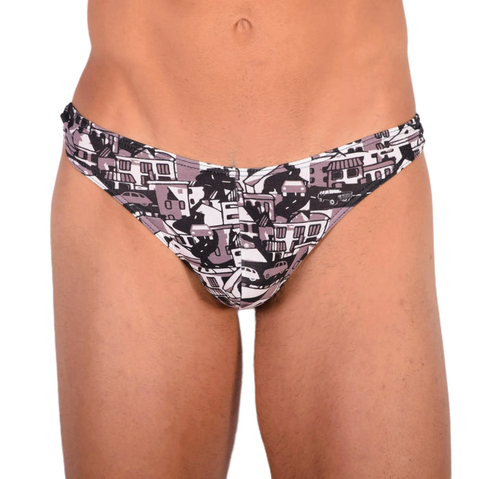 DOREANSE String homme lingerie CITY PRINT 1398 7