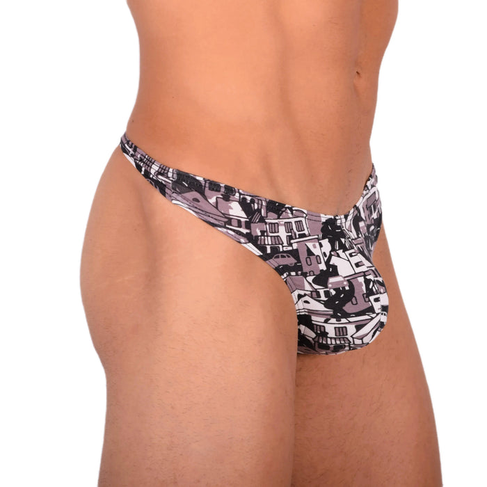 DOREANSE String homme lingerie CITY PRINT 1398 7