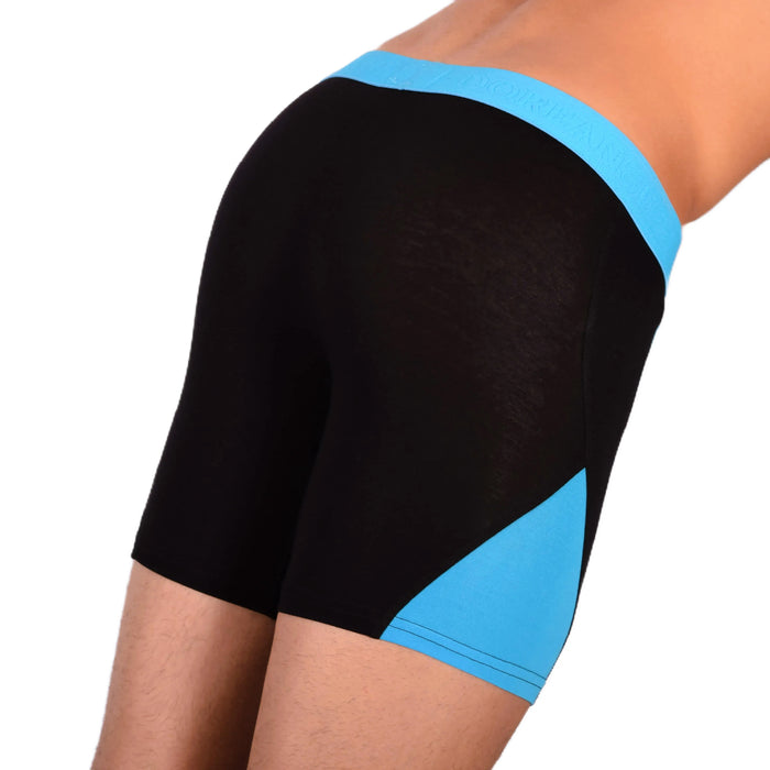 Doreanse Boxer Brief Micro Modal Soft Casual  Black-Blue Combo 1754 10