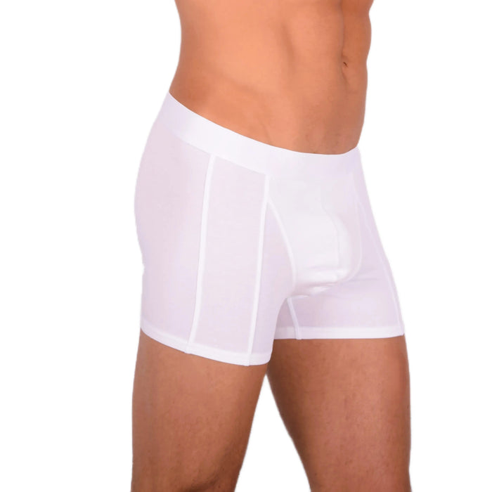 DOREANSE Boxer Casual Cotton Modal Boxer White 1755 10