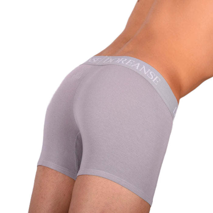 Doreanse Boxer Shorty Casual Cotton Blend Boxer Grey 1767 6