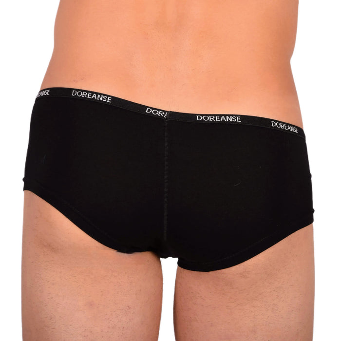 DOREANSE Boxer Hipster Mini Trunk Micro-Modal Noir 1781 7