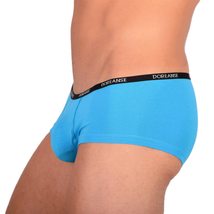 DOREANSE Boxer Hipster Mini Trunk Micro-Modal Turquoise 1781 7