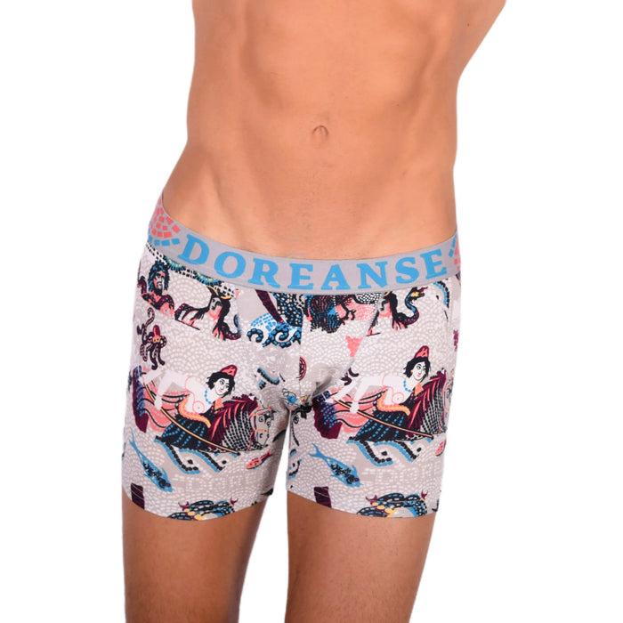 DOREANSE Boxer Poséidon Long Boxer Homme Trunk 1806 8