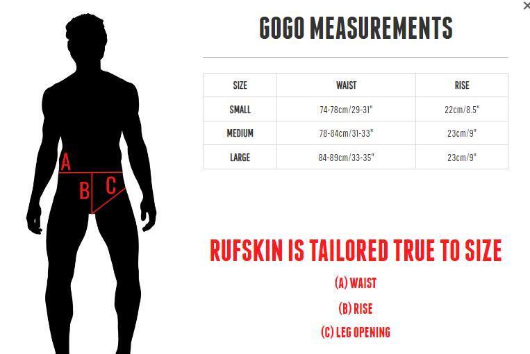 RUFSKIN's Signature T-back GOGO Thongs Stretch Rayon Dual Layer Cement 3