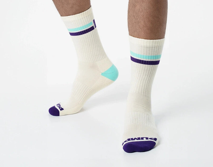 PUMP! Crew Socks Activate Classic sporty Sock Elastic Arch Bands 41016