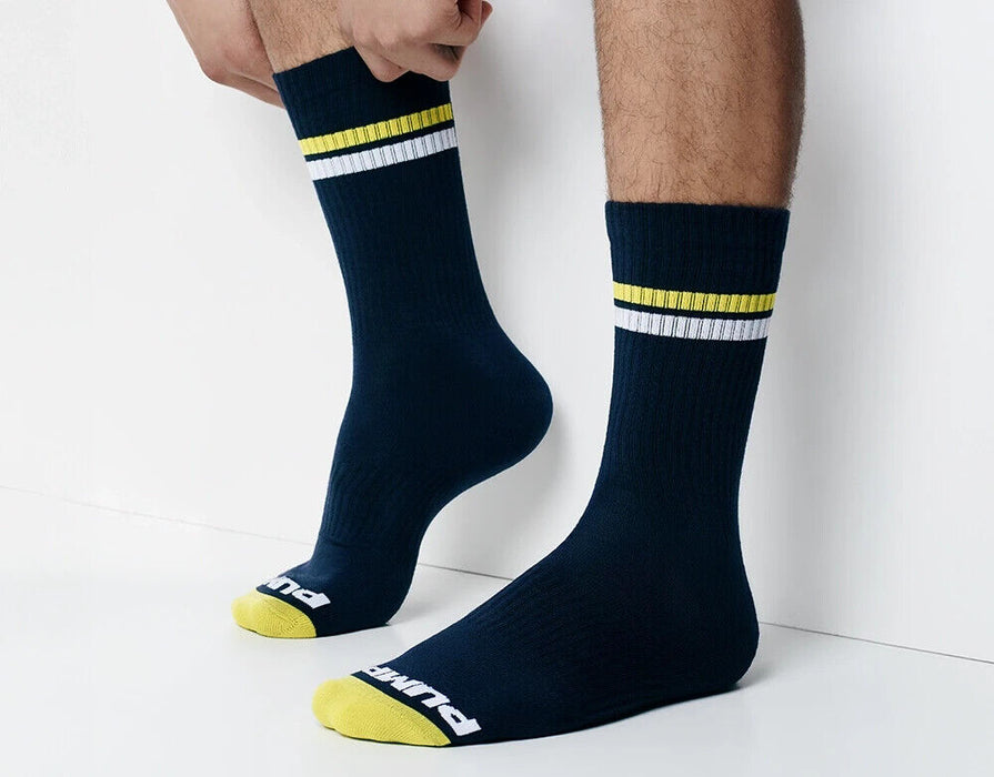 PUMP! Crew Sock Recharge Classic Sporty Socks Elastic Arch Bands 41013
