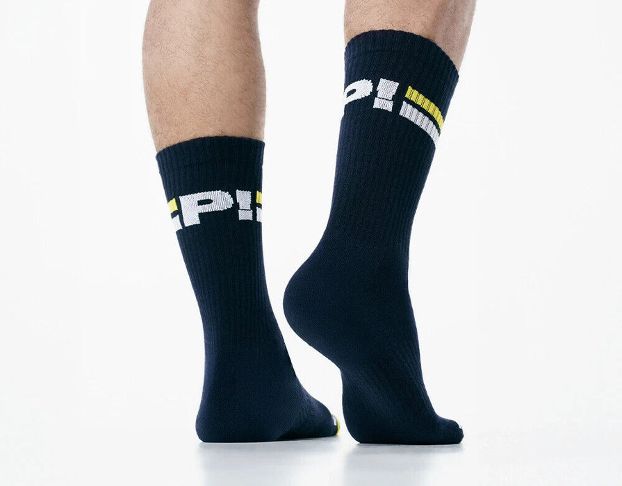 PUMP! Crew Sock Recharge Classic Sporty Socks Elastic Arch Bands 41013