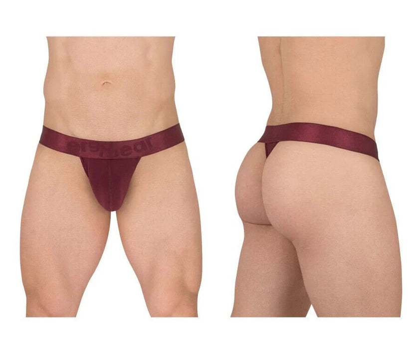 ErgoWear G-String MAX XX Stretchy Elastic Thongs in Pomegranate Red 1621