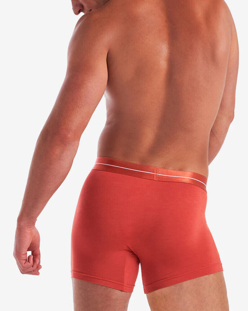 TEAMM8 Icon Long Boxer Trunk Low-Rise Micro Modal Chilli Red 28