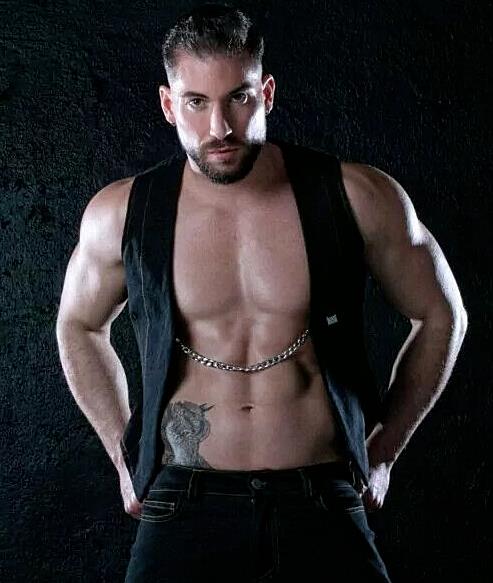 TOF PARIS Gilet urbain à chaîne de jean détachable en débardeur denim bleu 50