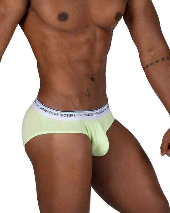 3pcs PRIVATE STRUCTURE Elements Wind Mini Briefs Trio Lavender Mint Jasmine 4395