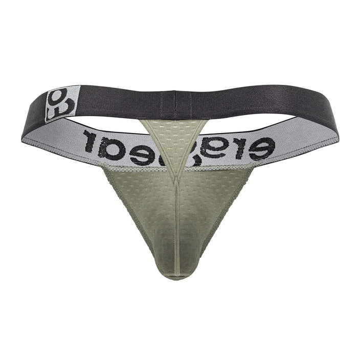 ErgoWear String MAX Flow 3D Pouch Micro-Perforated Thong Smoke Green 1677