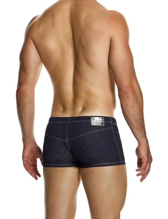 Modus Vivendi Raw Denim Boxer Trunk Polished Lavish Blue 11421 46