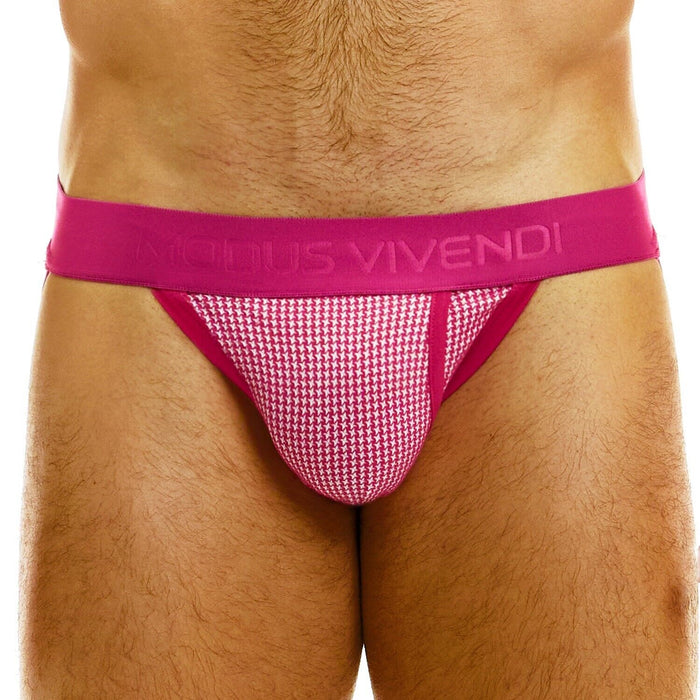 Modus Vivendi Country Jock Knitted Double-Ply Pouch Fushia Jockstrap 02211 B76