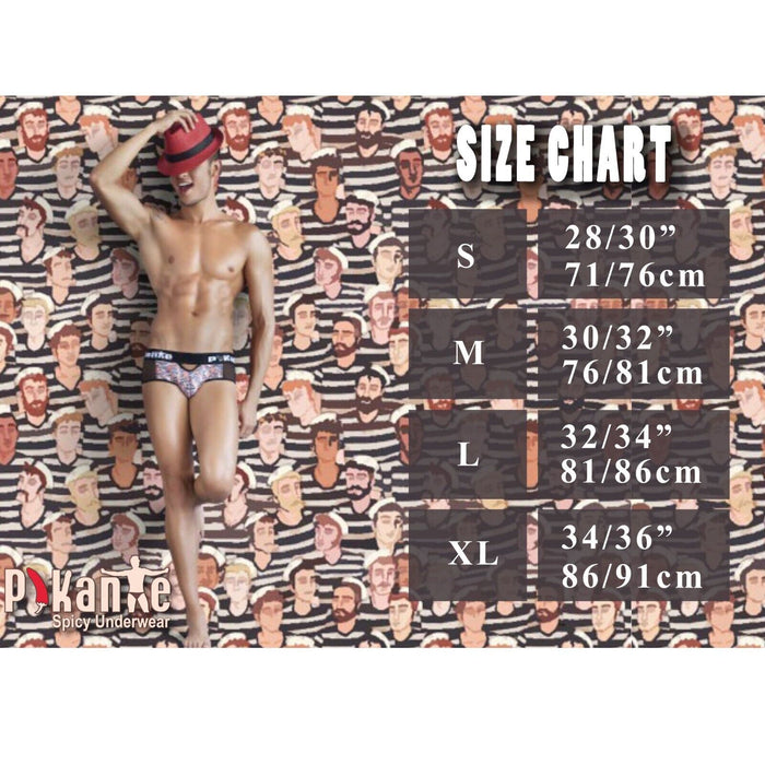 Brief PIKANTE Clay Anatomic Briefs Shaped Pouch Tiger Print 8718 2