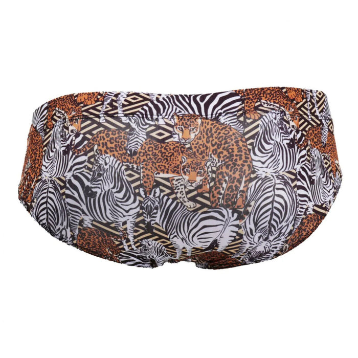 Brief PIKANTE Clay Anatomic Briefs Shaped Pouch Tiger Print 8718 2