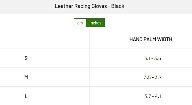 MR. Riegillio Leather Racing Gloves Lightweight Resilient Sheep Leathers Black