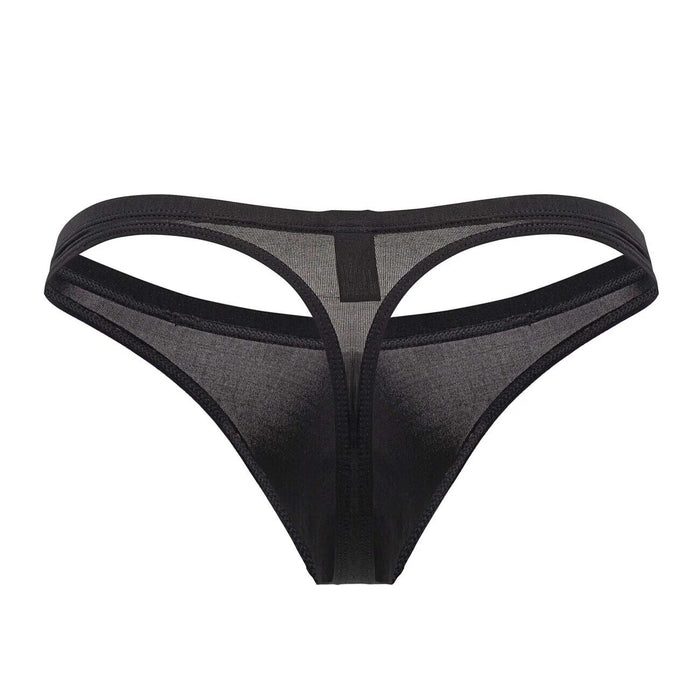 ErgoWear X4D Thongs Quick Dry and Resilient Soft Thong in Black 1699