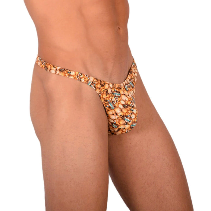 XS/S Smu Swim Tanning Walking around Shells Thong  MX18 33962