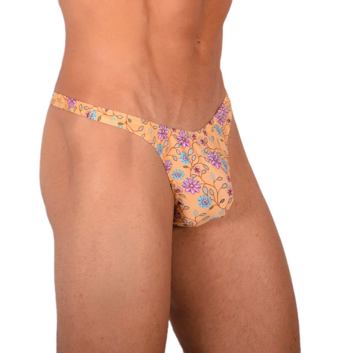 XS/S Smu Tanning Walking around Flowers Thong MX18 33966