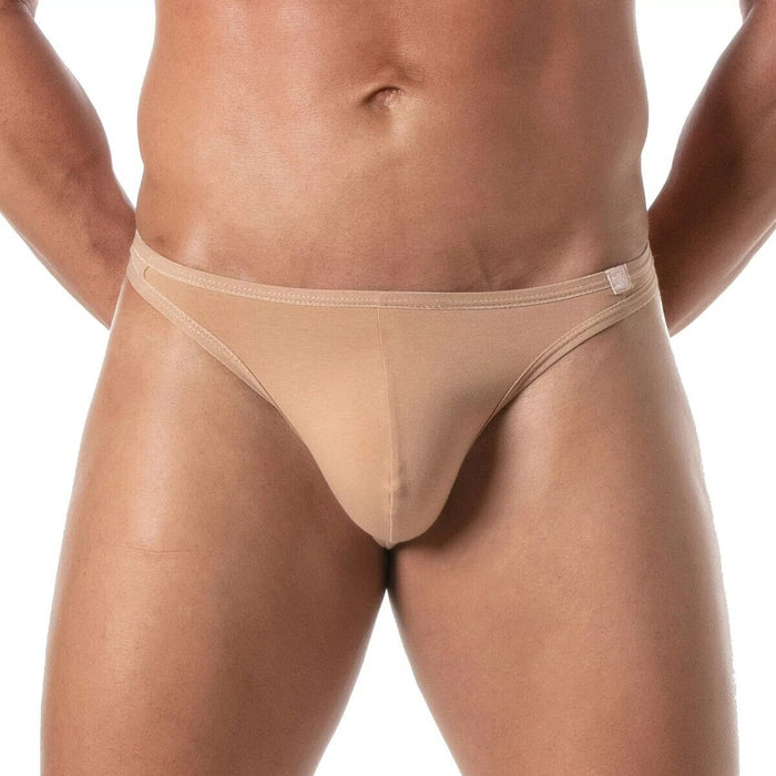 TOF PARIS Thong Skin Colors Ultra Low-Rise Cut Stretch Cotton Second Skin 86