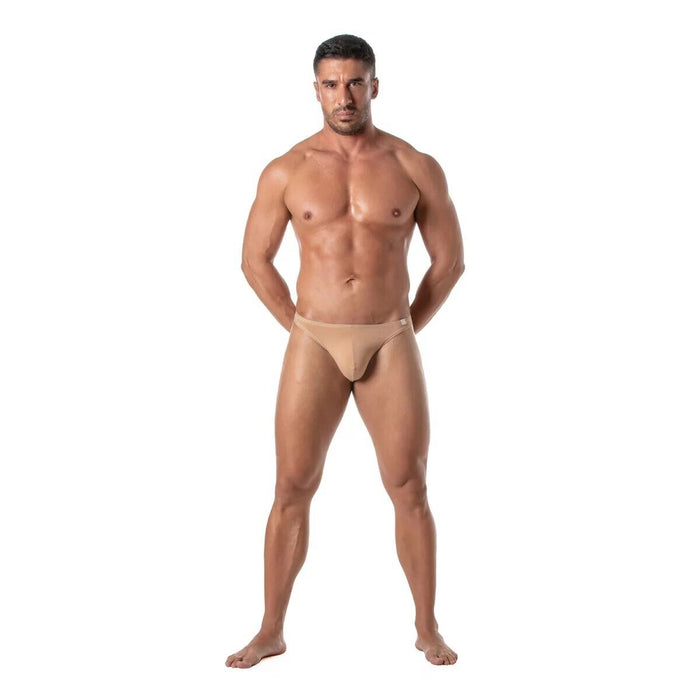 TOF PARIS Thong Skin Colors Ultra Low-Rise Cut Stretch Cotton Second Skin 86