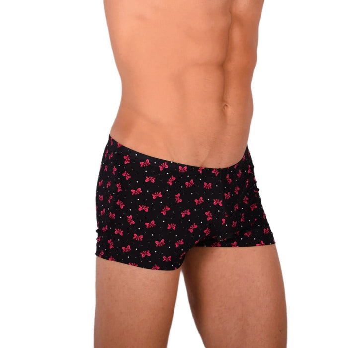 2XS XS Smu Tanning Walking around sheer Black Mini Boxer MX19 34029