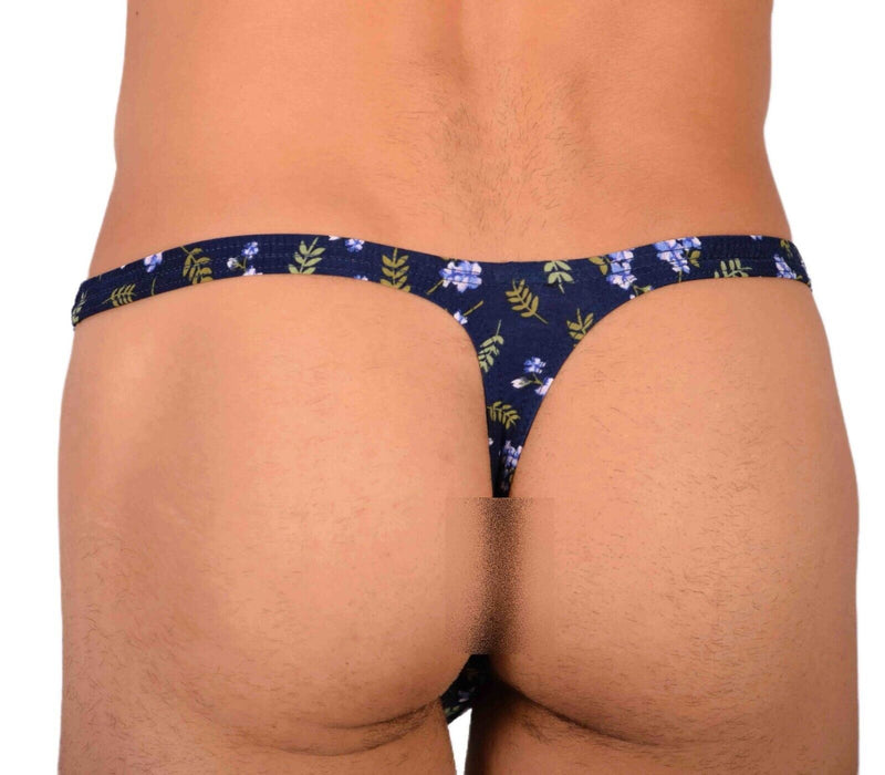 XS/S SMU Tanning Walking around Floral Thong MX19 34040