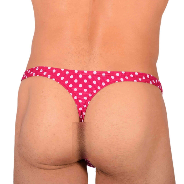 XS/S SMU Tanning Walking around Pink Thong MX19 34049