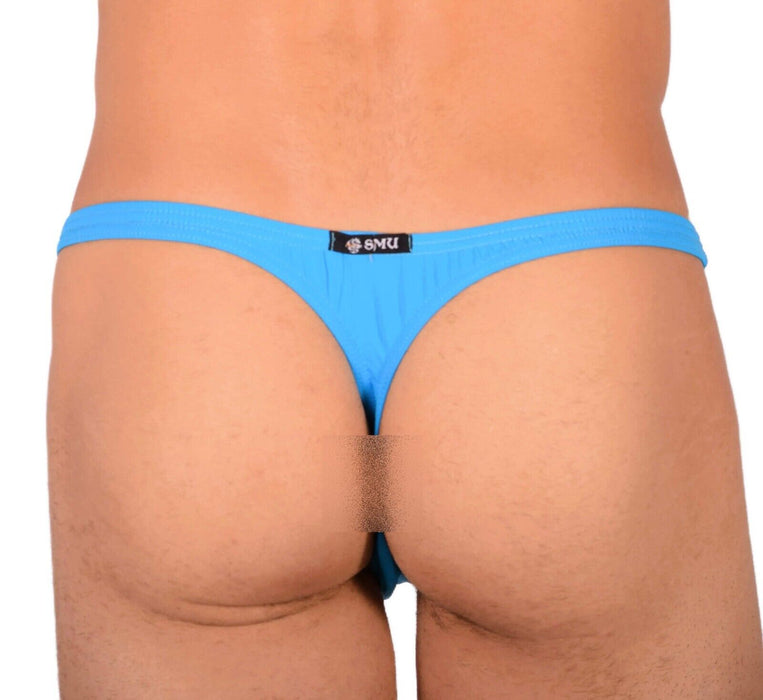 XS/S SMU Tanning Walking around Blue Thong MX20 34061