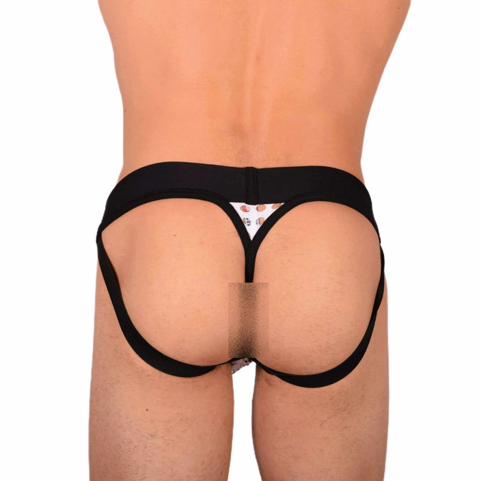 XS/S SMU Tanning Walking around White Jockstrap MX20 34062