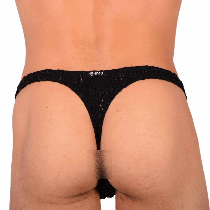 S/M SMU Sexy Detachable Black Thong MX20 34074