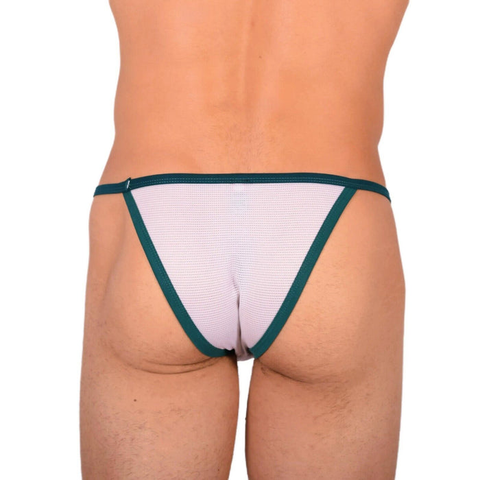 S/M SMU Sensual White Brief MX20 34082