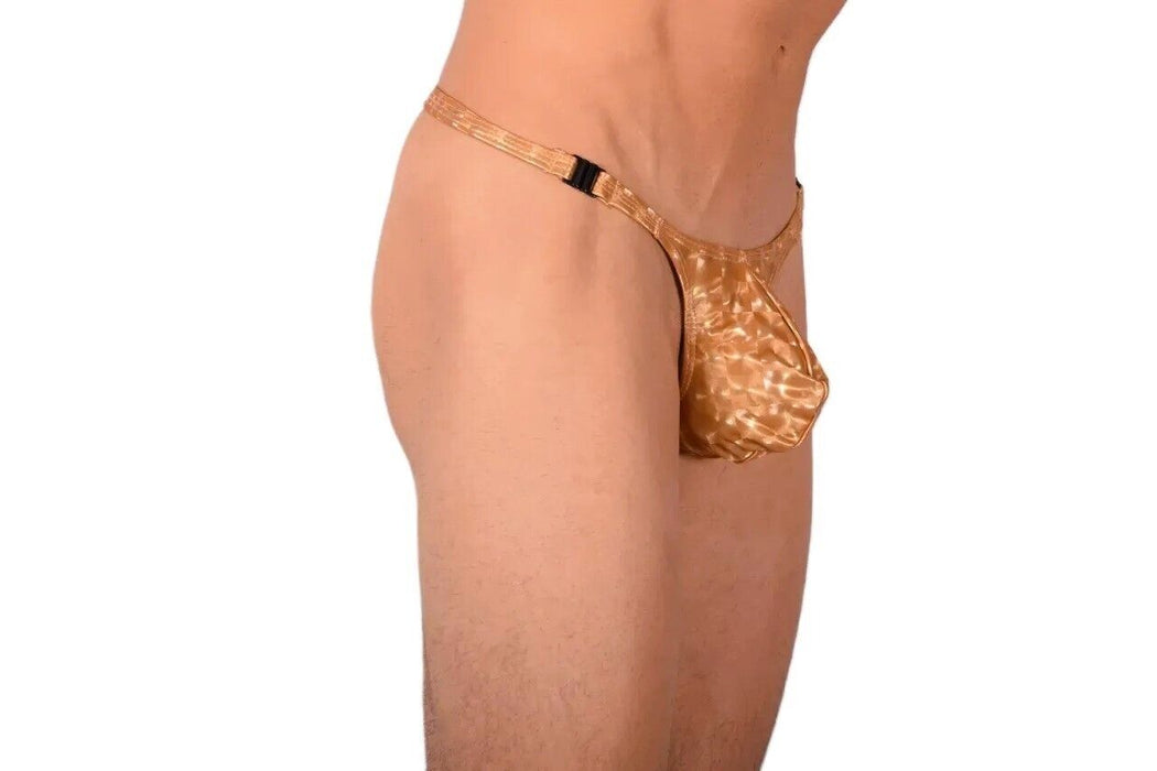 MEDIUM SMU Sexy Deetachable Golden Thong MX20 34136